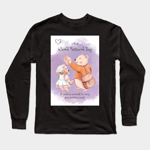 Paws of Affection | WPD 2023 Long Sleeve T-Shirt by DaffodilArts